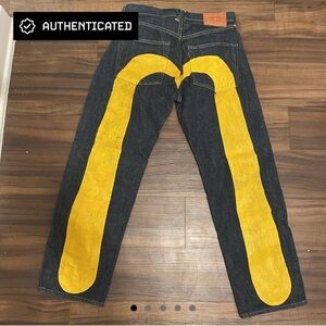 SOLD Vintage diacock evisu big logo denim jeans